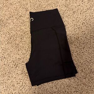 Curves N Combatboots Empowered Criss Cross Shorts